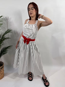 Cotton Stripe Dress