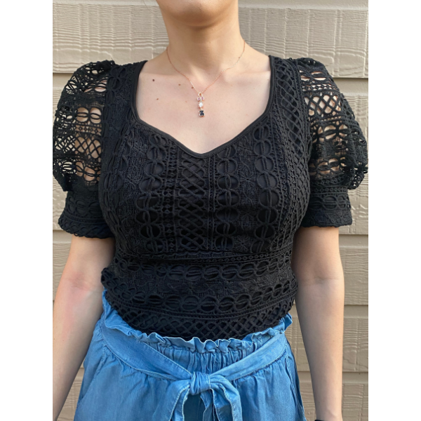 Crochet Lace Top