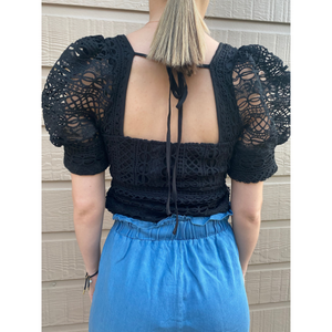 Crochet Lace Top