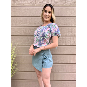 Casual Flowers Top