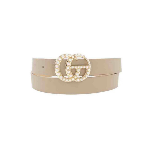 Pearl Pave Buckle Belt