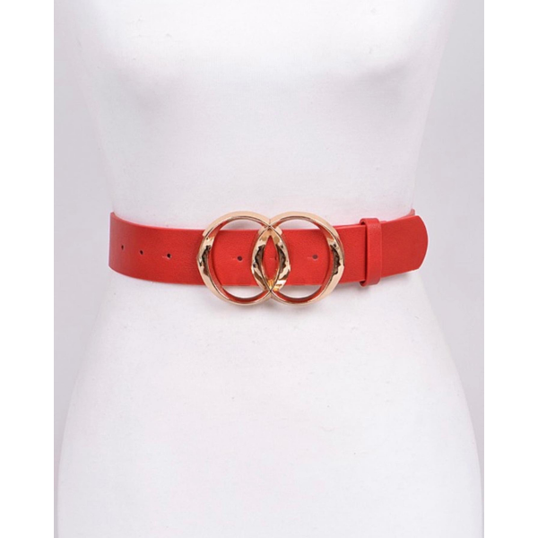 Circle Hoop Buckle Belt