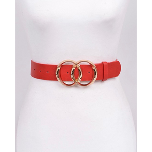 Circle Hoop Buckle Belt